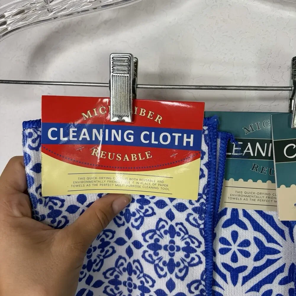 Microfiber Cleaning Cloth Reusable Bundle Of 3, New In Package, Cleaning, Order